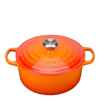 Le Creuset - Signature Gjutjärnsgryta rund 24 cm 4,2 L Vulkan