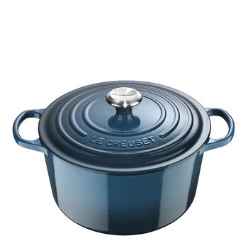 Le Creuset - Signature Gjutjärnsgryta rund 24 cm 5 L Deep Teal