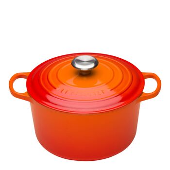 Le Creuset - Signature Gjutjärnsgryta rund 24 cm 5 L Vulkan