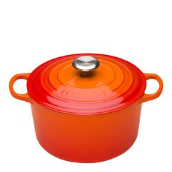 Le Creuset - Signature Gjutjärnsgryta rund 24 cm 5 L Vulkan