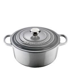 Le Creuset - Signature Gjutjärnsgryta rund 26 cm 5,3 L Mist Grey