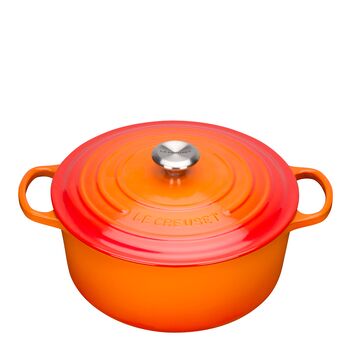 Le Creuset - Signature Gjutjärnsgryta rund 28 cm 6,7 L Vulkan